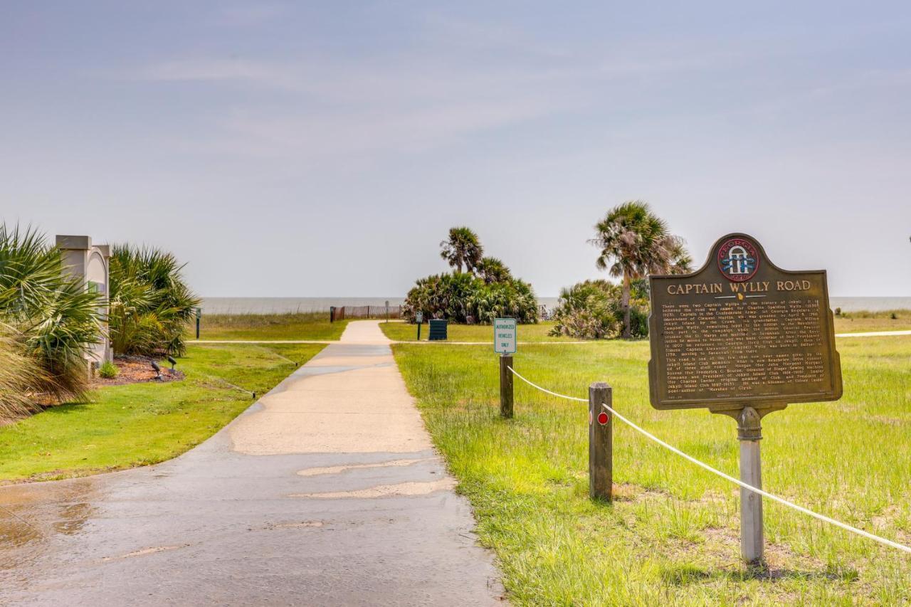 Pet-Friendly Jekyll Island Abode - Walk To Beach! Ngoại thất bức ảnh